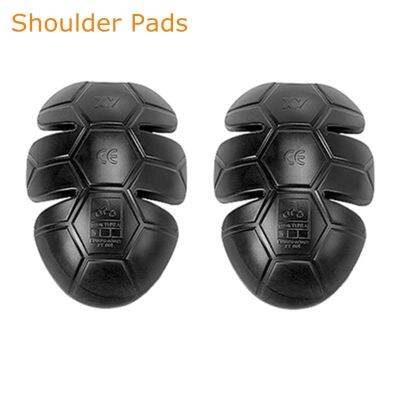 Motorcycle Jacket Pants Protector Insert Back Shoulder Elbow Knee Protective Gear Pads High Elasticity CE Biker Body Armor CR-11