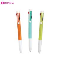 DONG-A (ดองอา) ปากกาลูกลื่นเจล 3 สี ปากกา 3 สี ปากกาไฮบริด ปากกาลูกลื่น ปากกาเจล เกาหลี ลายเส้น0.5 Hybrid Ink รหัส ION3