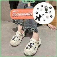 ชุดตกแต่งรองเท้า จิ๊บบิทตัวติดรองเท้า ลายการ์ตูนน่ารัก Moji 12pcs/10pcs/6pcs/2pcs Shoe accessories