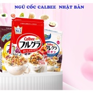 Ngũ cốc Calbee Ăn Kiêng Giảm Cân Nhật Bản mix sữa chua hoa quả trái cây