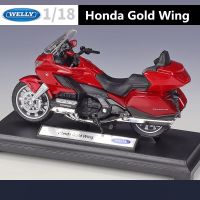 ‘；。】’ Welly 1:18 2020 HONDA  WING Alloy Motorcycle Model High Simulation Metal Travel Motorcycle Model Collection Childrens Gifts