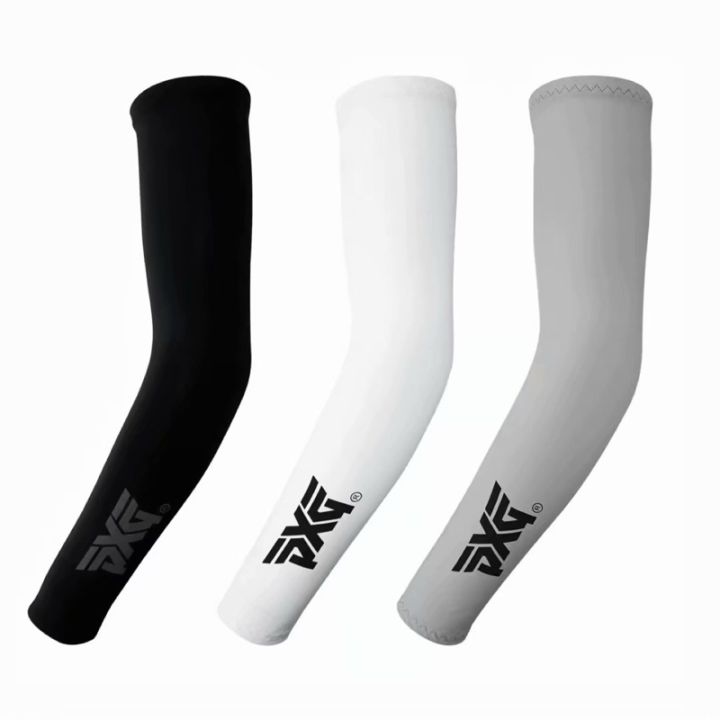 new-p-x-g-golf-arm-sleeve-uv-protect-fast-dry-silk-men-or-women