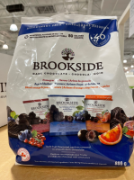 แคนาดา Brookside บทกวีบลูเบอร์รี่แครนเบอร์รี่ Wolfberry ทับทิมแซนวิชถั่วช็อคโกแลตดำ800กรัม