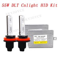 ชุดไฟหน้ารถ55วัตต์ DLT อย่างรวดเร็วสดใส F5หลอดไฟบัลลาสต์ Cnlight หลอดไฟ H1 H7 H11 9005 9006 D2H HID หลอดไฟ55วัตต์หลอดไฟบัลลาสต์ HID ชุด