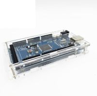 【❂Hot On Sale❂】 dianlan09 กล่องแท่นวางเสียบเค้กใสสำหรับ R3 Arduino Mega 2560 1ชิ้น