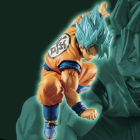 Goku Super Saiyan Blue ของแท้ JP แมวทอง - Ichiban Kuji Banpresto [โมเดลดราก้อนบอล]