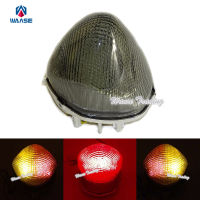 Waase untuk Suzuki GSX750F GSX600F 750 1998 1999-2002ไฟท้าย E-Mark Belakang Brek Hidupkan Isyarat Lampu LED