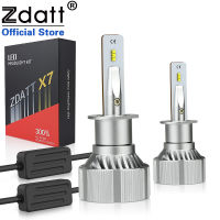 Zdatt 12V H7 Led Canbus Car Light h1 H8 H11 H4 Led Headlight 100W 12000LM 6000K MINI Turbo ZES Chip Auto Headlamp 9005 HB3 HB4