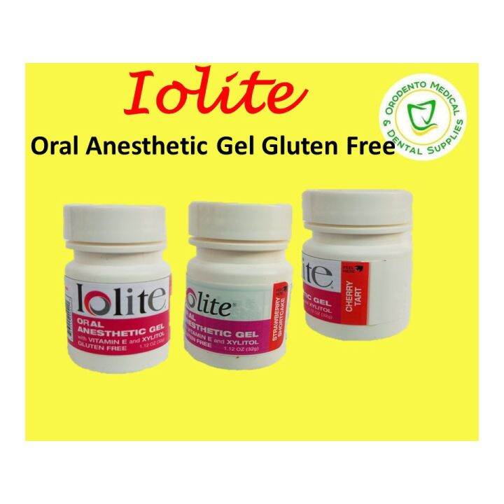 ☃Iolite Oral Anesthetic Gel Benzocaine 30 Grams Lazada PH