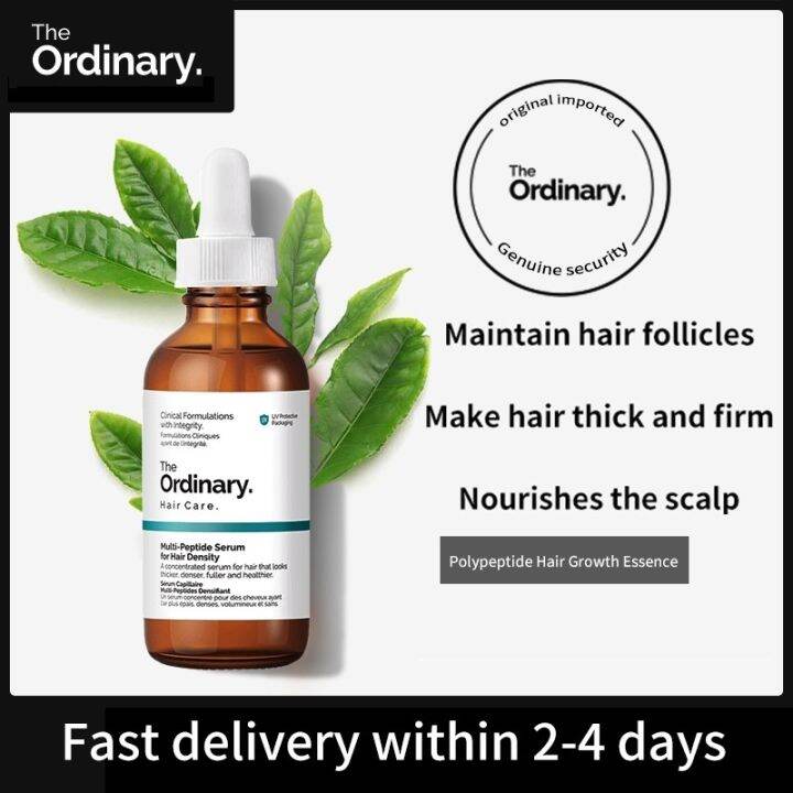 The Ordinary Multi Peptide Serum For Hair Density 60ml Hair Growth Fast Grow Hair Loss Treatment 0040