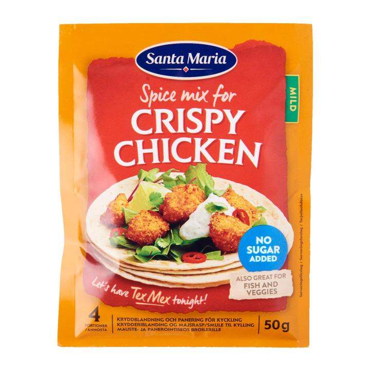 Santa Maria Tex Mex Crispy Chicken Spice Mix Mild | Lazada Singapore