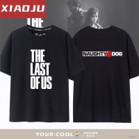 ข้อเสนอพิเศษ เสื้อยืดผู้ชาย The Last of Us เกม The Last survivor of the Last of Us เสื้อยืดแขนสั้นผู้ชายครึ่งแขนผ้าฝ้ายแท้ S-5XLS-5XL