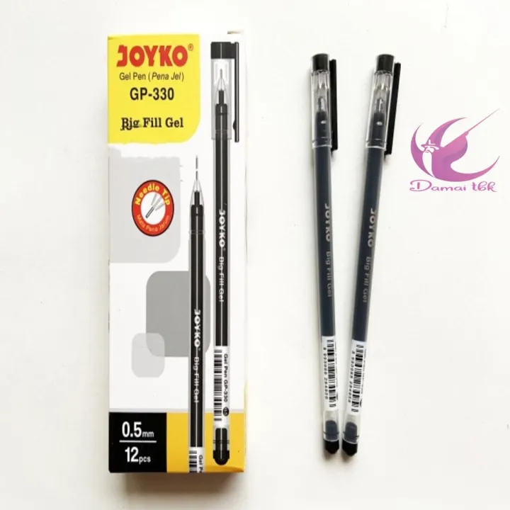 Gel Pen Pulpen Pena Gel Joyko GP330 Big Fill Gel 0.5 mm Lazada Indonesia