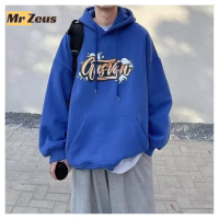 Zeus Sports เสื้อสเวตเตอร์  เสื้อกันหนาวมีฮู้ด เสื้อกันหนาว เสื้อแขนยาวชาย เสื้อกันหนาว กันฝุ่น พุ่ง ความยืดหยุ่นที่ดี กีฬาและแฟชั่น MWY2392VU1 39Z230926