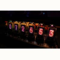 ☁✠ EleksTube IPS RGB full-color pseudo glow tube clock the gate of the stone of destiny. Birthday gift christmas gift