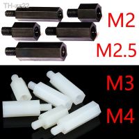 M2 M2.5 M3 M4 Black White Nylon Hex Male Female Standoff Pillar Mount Thread PCB Plastic Hexagon Motherboard Spacer Bolt Screw