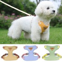 Newest Puppy Dog Harness and Leash Set for Small Dogs Adjustable Pet Harnesses Chihuahua Poodle Bichon Cat mascotas Accessories Leashes