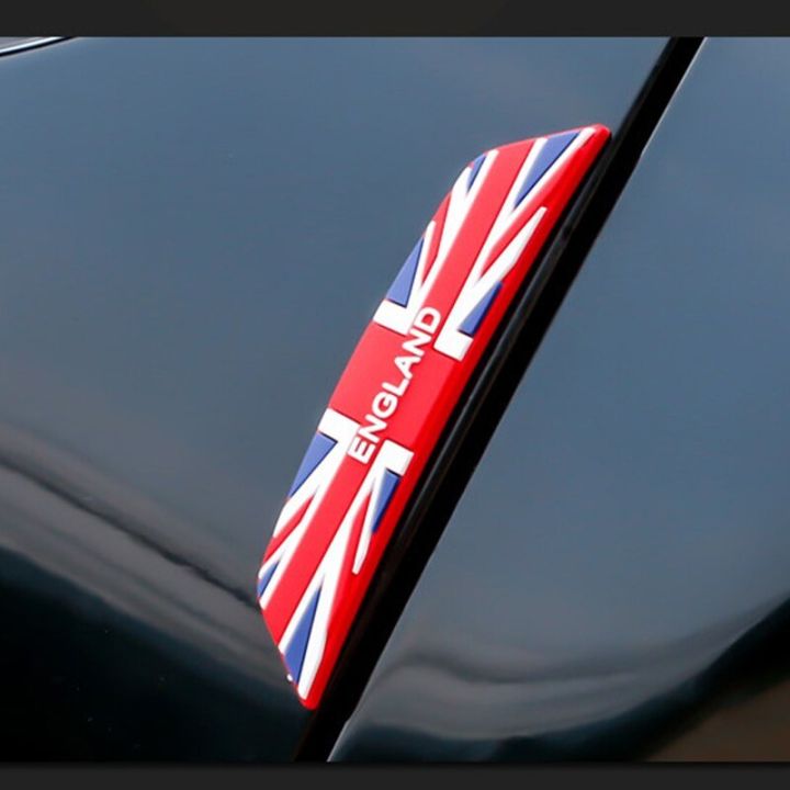 ยางกันกระแทก-ยางกันกระแทกรถ-กันกระแทกประตูลายธงชาติอังกฤษขาวแดงแบบนูน5d-สำหรับรถทุกรุ่น-แผ่นยางกันกระแทก-1-ชุดมี-4-ชิ้น