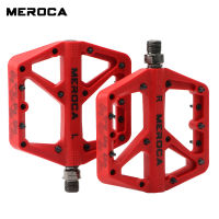 Mountain Bike Pedal Ultralight Nylon Bearing PedalS Anti Slip Widened Pedal ALL CNC MTB DH XC Bicycle Accessories Bicycle Parts