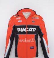 ใหม่ Ducati Ducati เสื้อกันหนาวลำลองแจ็คเก็ตชุดแข่งรถจักรยานยนต์กางเกงปั่นจักรยาน Warm และกำมะหยี่ฤดูหนาว