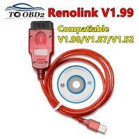 V1.98 Renolink V1.87สำหรับเรโนลต์ ECU โปรแกรมเมอร์ ECU ที่สำคัญ UCH จับคู่แดชบอร์ดการเข้ารหัส Eeprom และแฟลช