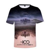 2021 classic TV The 100 3D Printed T-Shirt Unisex Fashion Casual Harajuku Round-neck Short Sleeve Streetwear Oversized Tops