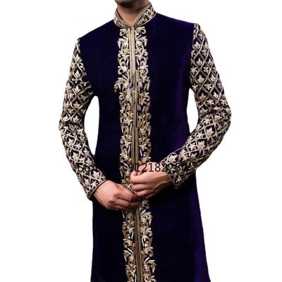 ผู้ชายอินเดีย Jua Thobe ดูไบมุสลิมอิสลามเสื้อผ้าชุดยาวเสื้อคลุมซาอุดิ Musulman Abaya Caftan อิสลามดูไบอาหรับแต่งตัวบุรุษ