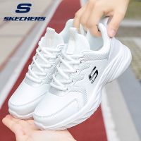 Skechers_ รองเท้าลําลอง ข้อสั้น แบบผูกเชือก ไซซ์ 35-41 สําหรับผู้หญิง