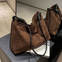 Casual Retro Suede Niche Bags 2023 Autumn and Winter New Womens Bags Popular Popular Crossbody Bags Shoulder Bucket Bags 【JYUE】