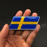 ❐❂ New Sweden Flag Car Emblem Badge Gift Saab Motorcycle Fairing Decals Sticker