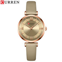 CURREN Fashion Simple Quartz Women Watches Luxury Leather Watch Women Elegant Dress Bracelet Ladies Clock часы женские