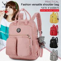 ☄sp☀ Women Backpack Multi-pocket Large Capacity Waterproof for Outdoor Travel School