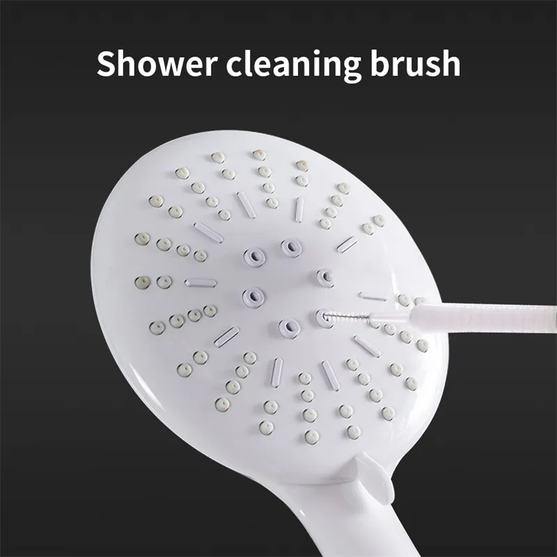 Nobgum 30pcs mini shower head nozzle cleaning brushes anti-clogging shower cleaning  brush multifunctional small hole