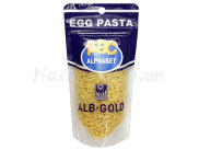 NUI CHO BÉ HÌNH CHỮ CÁI ABC EGG PASTA, NGUYÊN LIỆU CHÍNH TỪ TRỨNG GÓI 90GR