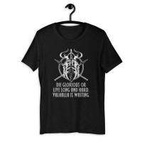 เสื้อยืดพิมพ์ลาย Vi King Germanic Norse Legends Odin เสื้อยืดแฟชั่น100% 100% ผ้าฝ้ายฤดูร้อนใหม่เสื้อยืดคอกลมตลก