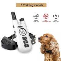 Dog Training Bark Collar 2 In 1 800M Remote Bark Stop Electric Collar Pet Dog New Smart Training Device