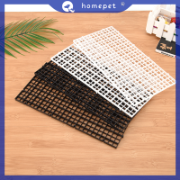 ? Homepet 2 pcs Grid divider ถาดไข่ลัง Louvre ตู้ปลาด้านล่าง isolate