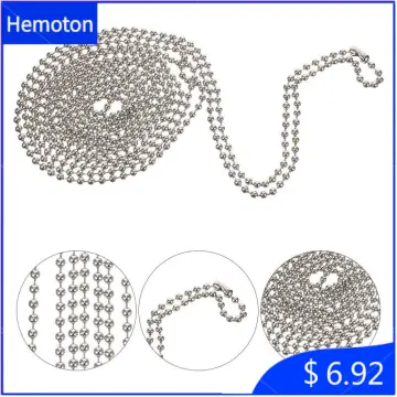 Ball Chain Connector Clasps 300 Pieces Number 3 Connectors Fits 2.4mm  Beaded Ball Chain