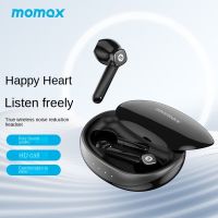 MOMAX Wireless Bluetooth Earbuds ENC Cancelling Earphones with Dual Microphone, Rich Bass and Full Sound Quality, Compatible with Smartphones