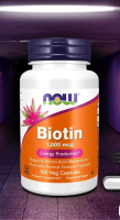 Vitamin B-7 / Biotin 1,000 / 5,000 / 10,000 mcg by NOW FOODS