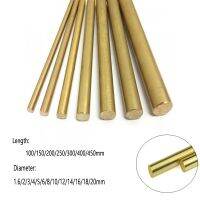 1/5/10pcs brass round bar Diameter1.6/2/3/4/5/6/8/10/12/14/16/18/20mm Brass rod Knife handle rivet screw Mosaic tools