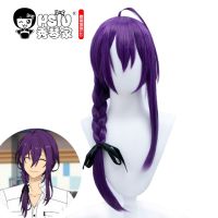 HSIU Game Ensemble Stars 2 ALKALOID Cosplay Ayase Mayoi Purple Braid Long Wig