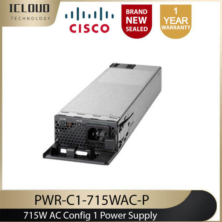 Cisco 3850 Series Power Supply PWRC1715WACP 715W AC 80+ Platinum