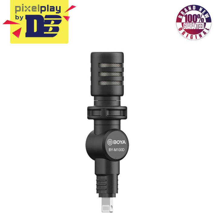 BOYA BYM100D Mininature Condenser Microphone For Iphone/Ipad/Ipod