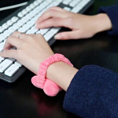 Mini Wrist Guard Support Pad Can Freely Moved Wrist Guard Pillow Office Computer Keyboard Mouse Laptop Computer Game Wrist Guard Keyboard Accessories