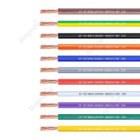 (Allen Materials)  RV ลวดทองแดงไฟฟ้าพีวีซีไฟฟ้า300/500V Strand Single-Core Multi-Strand ลวดที่มีความยืดหยุ่นสำหรับสายสัญญาณเสียงรถยนต์สายเคเบิลที่มีความยืดหยุ่น