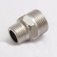 1PC Male 3/4 To Male 1/2 Pipe Fitting Stainless Steel Reducer Compensation Fitting Water Oil Gas Connector