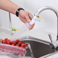 LYCHEE Bathroom Tools Accessories Household Shower Long Tube Splash Filter Faucet Extenders Telescopic Tap Water Saver Kitchen