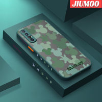 เคส JIUMOO สำหรับ OPPO Reno 3 Pro 4G Reno 3 Pro 5G พบ X2ขอบสี่เหลี่ยมด้านข้างบางลายการ์ตูนมิกกี้น่ารักดีไซน์ใหม่กันกระแทกมีน้ำค้างแข็งโปร่งใสแข็งเคสมือถือปลอกซิลิโคนคลุมทั้งหมดเคสป้องกันกล้องนิ่ม