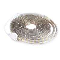 SMD 5050 AC220V แถบไฟ LED ยืดหยุ่น60Leds/M เทป Led กันน้ำไฟ LED กับปลั๊กไฟ1M/2M/3M/5M/6M/8M/9M/10M/15แถบไฟแถบไฟ LED M/20M